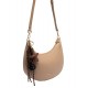 NOLAH Fabela Beige Light Gold τσάντα ώμου & χιαστί