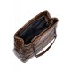 NOLAH Azillia Chocolate Brown τσάντα ώμου