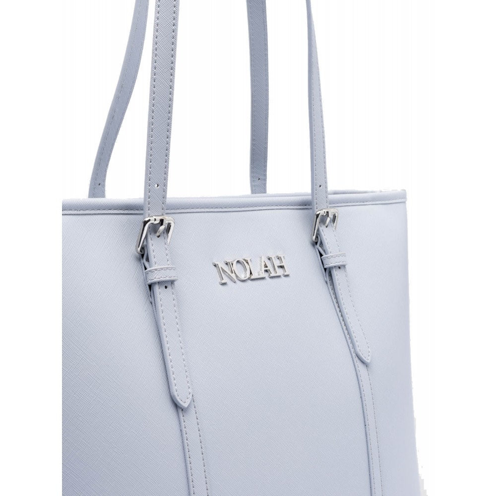 NOLAH Ella Light Blue Silver τσάντα ώμου NOLAH Ella Light Blue Silver τσάντα ώμου