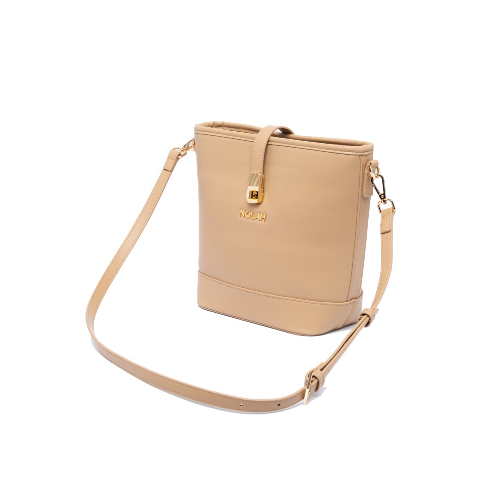 NOLAH Evelina Beige Light Gold Τσάντα ώμου/χιαστί NOLAH Evelina Beige Light Gold Τσάντα ώμου/χιαστί