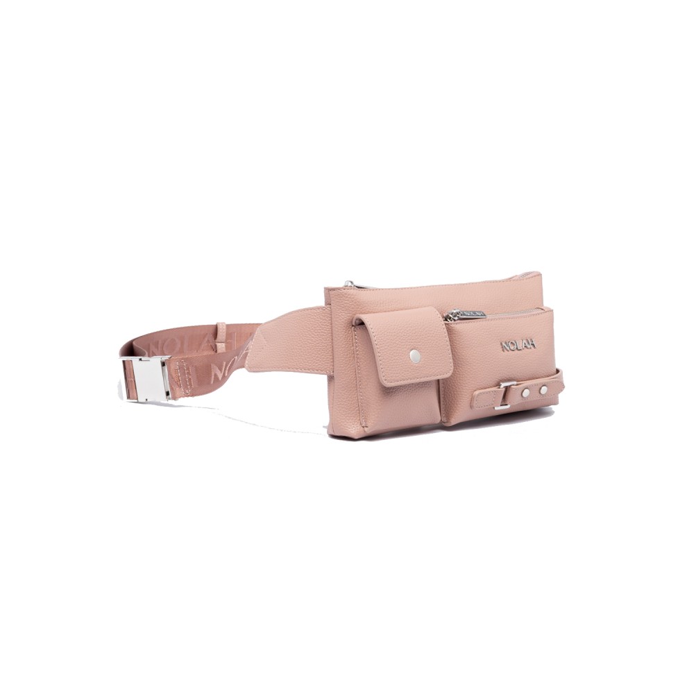 NOLAH Kensighton Pink Silver τσαντάκι μέσης