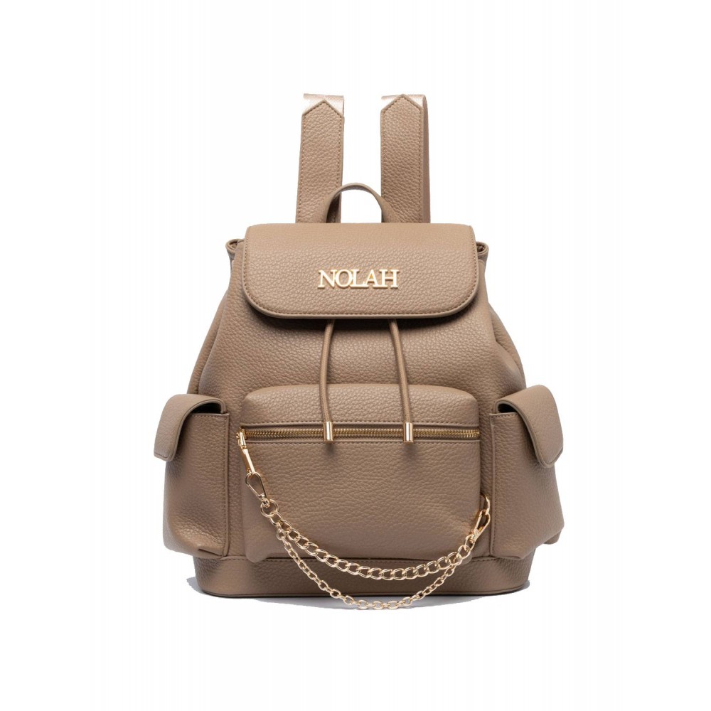 NOLAH Tasha Beige Τσάντα Πλάτης Backpack NOLAH Tasha Beige Τσάντα Πλάτης Backpack
