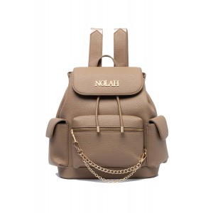NOLAH Tasha Beige Τσάντα Πλάτης Backpack