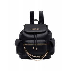 NOLAH Tasha Black Light Gold Τσάντα Πλάτης Backpack