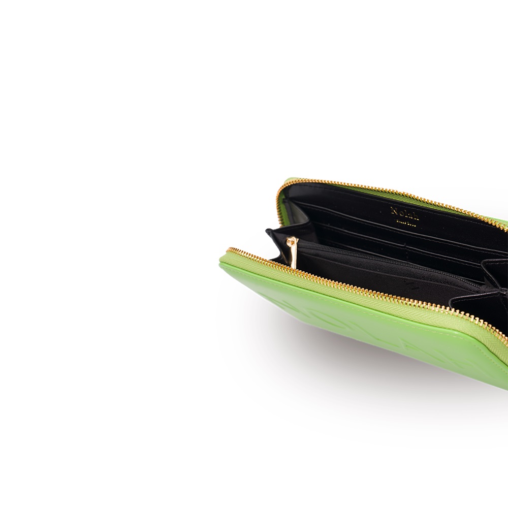 NOLAH Neon Light Green Γυναικείο Πορτοφόλι 