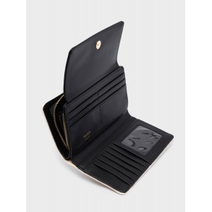 NOLAH Avignon Natural Black Γυναικείο Πορτοφόλι 