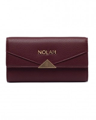 NOLAH Celestine Burgundy Γυναικείο Πορτοφόλι 