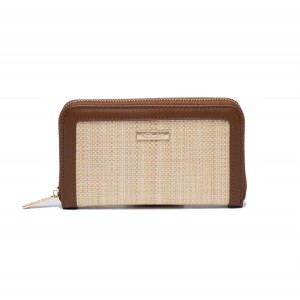 NOLAH Brest Beige Brown Γυναικείο Πορτοφόλι 