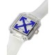 OFF-WHITE Proto 01 Ανδρίκο Ρολόι Λευκό Πλαστικό Λουράκι OW1G001P0015
