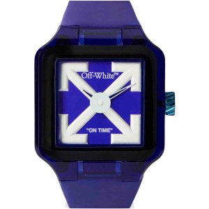 OFF-WHITE Proto 01 Ανδρίκο Ρολόι Μπλε Λουράκι Σιλικόνης OW1G001P0025