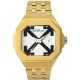 OFF-WHITE Heavy Duty Ανδρίκο Ρολόι Επίχρυσο Ανοξείδωτο Ατσάλι μπρασελέ OW1G011M0125