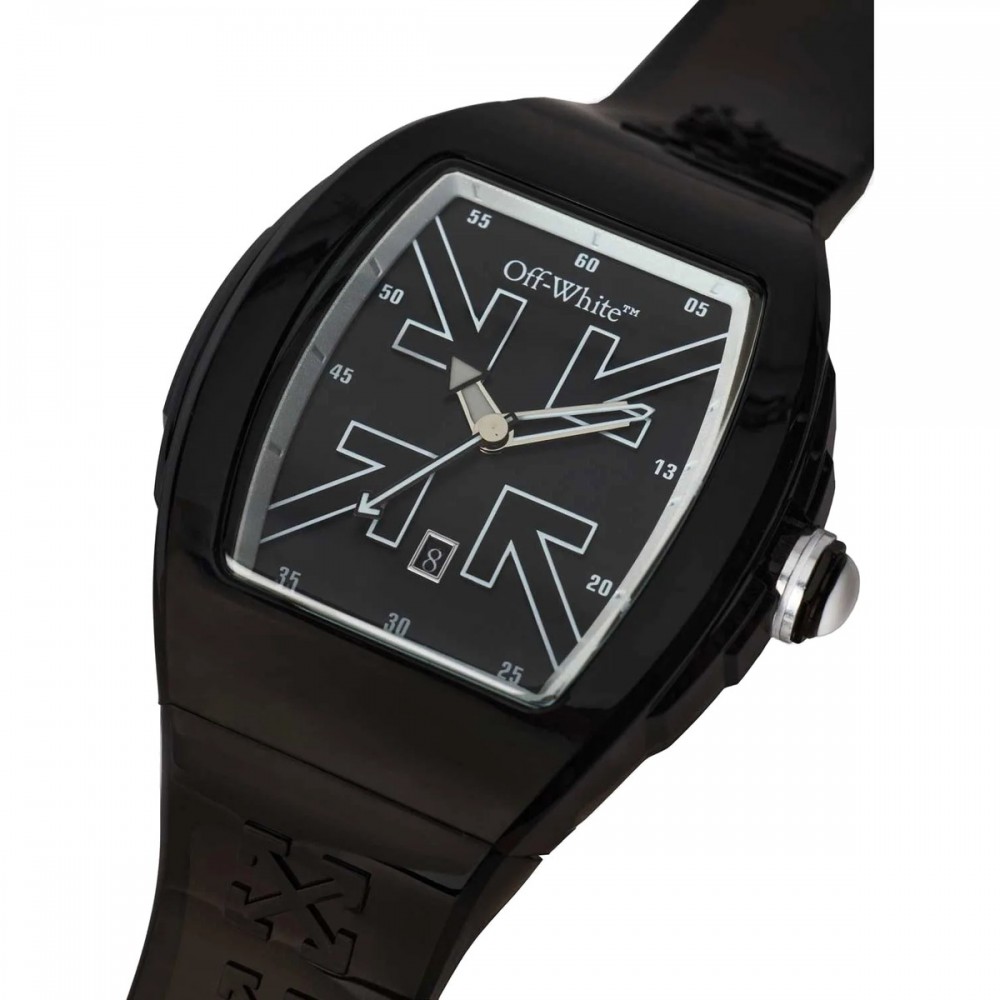 OFF-WHITE Beat Ανδρίκο Ρολόι Μαύρο Πλαστικό Λουράκι OW1G003P0265 OFF-WHITE Beat Ανδρίκο Ρολόι Μαύρο Πλαστικό Λουράκι OW1G003P0265