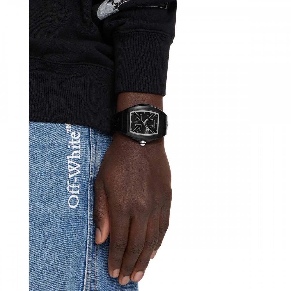 OFF-WHITE Beat Ανδρίκο Ρολόι Μαύρο Πλαστικό Λουράκι OW1G003P0265 OFF-WHITE Beat Ανδρίκο Ρολόι Μαύρο Πλαστικό Λουράκι OW1G003P0265