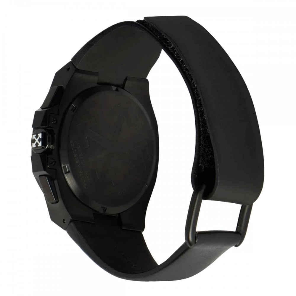 OFF-WHITE High Frequency Ανδρίκο Ρολόι Μαύρο Δερμάτινο λουράκι OW1G016L0035 OFF-WHITE High Frequency Ανδρίκο Ρολόι Μαύρο Δερμάτινο λουράκι OW1G016L0035
