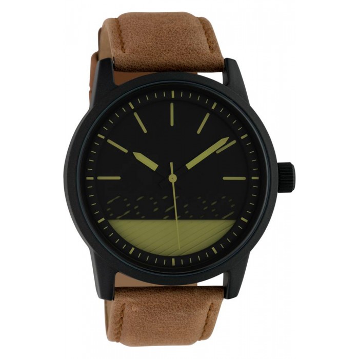 OOZOO Timepieces XL Ρολόι Ανδρικό Καφέ Δερμάτινο Λουρί C10309 OOZOO Timepieces XL Ρολόι Ανδρικό Καφέ Δερμάτινο Λουρί C10309
