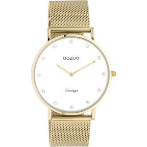 OOZOO  Ladies Watch Gold Mesh Metallic Bracelet C20236