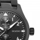 OOZOO Timepieces Ρολόι Ανδρικό Μαύρο Μεταλλικό  Μπρασελέ C10957