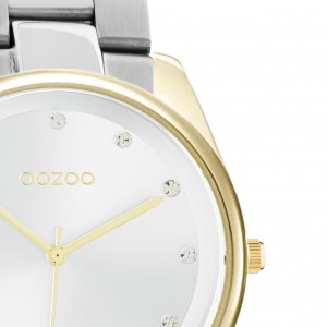 OOZOO Timepieces Women's Watch Silver  Metallic Bracelet C10961