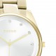 OOZOO Timepieces Ρολόι Γυναικείο Επιχρυσωμένο Μεταλλικό Μπρασελέ  C10962
