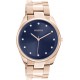 OOZOO Timepieces Ρολόι Γυναικείο Ροζ Επιχρυσωμένο Μεταλλικό Μπρασελέ  C10967