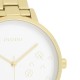 OOZOO Timepieces Ρολόι Γυναικείο Επιχρυσωμένο Ανοξείδωτο Ατσάλι μπρασελέ C11122