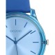 OOZOO Timepieces Ρολόι Γυναικείο Μπλε Δερμάτινο Λουράκι C11143