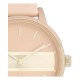 OOZOO Timepieces Ρολόι Γυναικείο Ροζ Δερμάτινο Λουράκι C11151