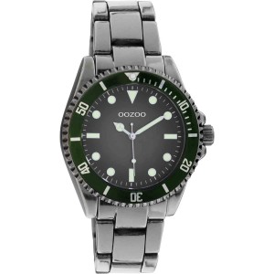 OOZOO Timepieces Ρολόι Unisex Γκρι Ανοξείδωτο Ατσάλι Μπρασελέ  C10990