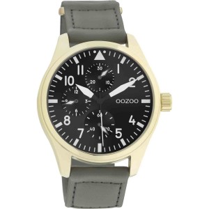 OOZOO timepieces Watch Khaki synthetic strap C11008