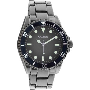 OOZOO Timepieces Unisex Watch Grey Stainless Steel Bracelet C11013