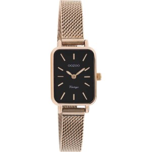 OOZOO Vintage Women's Watch Rose Gold Metallic Bracelet C20270