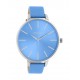OOZOO Timepieces Ρολόι Γυναικείο Μπλε Δερμάτινο Λουράκι C10982