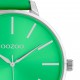 OOZOO Timepieces Ρολόι Γυναικείο Πράσινο Δερμάτινο Λουράκι C10983