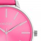 OOZOO Timepieces Ρολόι Γυναικείο Ροζ Δερμάτινο Λουράκι C10984