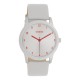 OOZOO Timepieces Ρολόι Γυναικείο Γκρι Δερμάτινο Λουράκι C11166