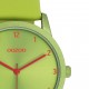 OOZOO Timepieces Ρολόι Γυναικείο Πράσινο Δερμάτινο Λουράκι C11169