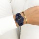 OOZOO Timepieces Ρολόι Γυναικείο Μπλε Δερμάτινο Λουράκι C11174
