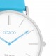 OOZOO Timepieces Ρολόι Γυναικείο Μπλε Δερμάτινο Λουράκι C20310