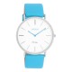 OOZOO Timepieces Ρολόι Γυναικείο Μπλε Δερμάτινο Λουράκι C20310
