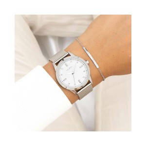 OOZOO Timepieces Crystals Ρολόι Γυναικείο Επιχρυσωμένο Ανοξείδωτο Ατσάλι μπρασελέ C11280