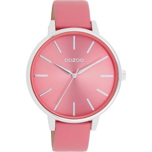 OOZOO Timepieces Woman's Watch Pink Leather Strap C11295
