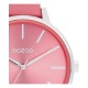 OOZOO Timepieces Ρολόι Γυναικείο Ροζ Δερμάτινο λουράκι C11295