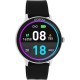 OOZOO Timepieces Smartwatch Mαύρο Καουτσούκ λουράκι Q00130