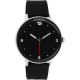 OOZOO Timepieces Smartwatch Mαύρο Καουτσούκ λουράκι Q00130