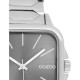 OOZOO Timepieces Ρολόι Ασημί Ανοξείδωτο Ατσάλι μπρασελέ C11602