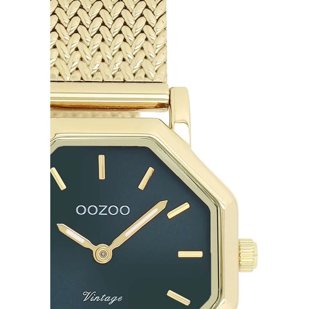OOZOO Vintage Ρολόι Γυναικείο Aσημί Ανοξείδωτο ατσάλι μπρασελέ C20438