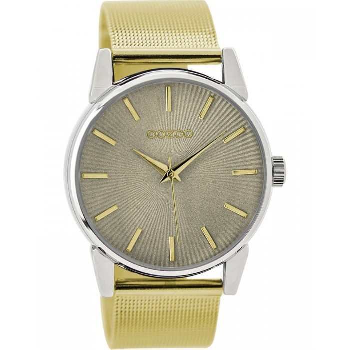 OOZOO Timepieces Επιχρυσωμένο Μεταλλικό Μπρασελέ C9546