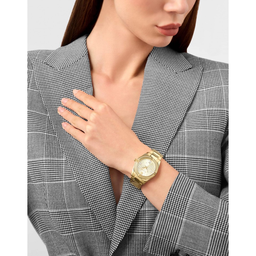 PHILIPP PLEIN ICON CHAIN LADY Ρολόι Χρυσό Ανοξείδωτο Ατσάλι μπρασελέ PW1FA0425