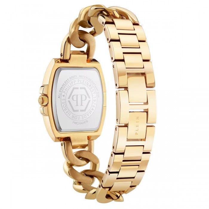 PHILIPP PLEIN SUPREME Ρολόι Χρυσό Ανοξείδωτο Ατσάλι μπρασελέ PWCHA0426 