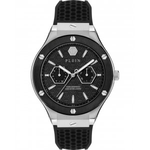 PHILIPP PLEIN Underdog Ρολόι Μαύρο Λουρί Σιλικόνης PW1GA0126